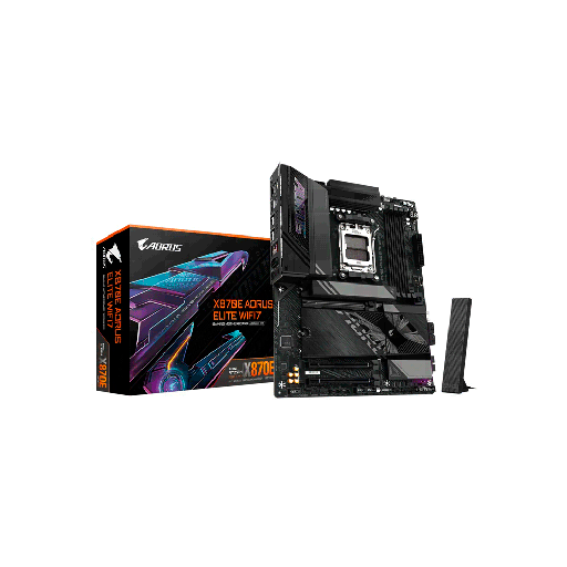 [FX115414] MB AM5 X870E AORUS ELITE WIFI7 DDR5 GIGABYTE S/R/HDMI/4M2/USB3.2/ATX