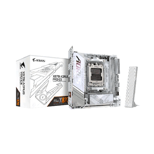 [FX128452] MB AM5 X870I AORUS PRO ICE DDR5 GIGABYTE S/R/HDMI/2M2/WIFI/USB/MITX