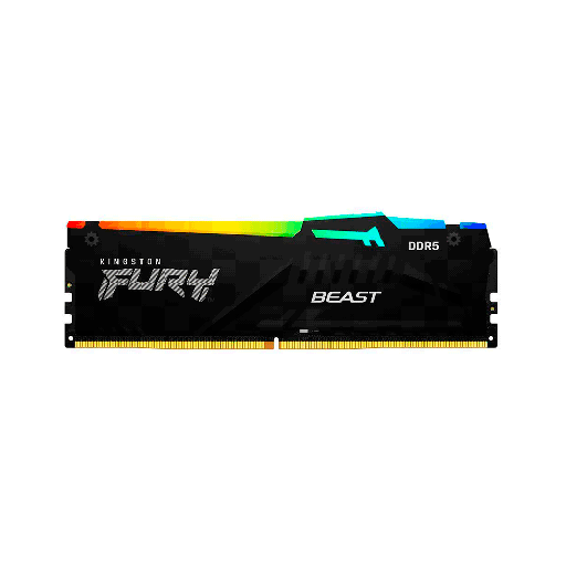 [FX90070] MEM DDR5 16G 5200 KINGSTON FURY BEAST BK KF552C40BBA-16 RGB XMP