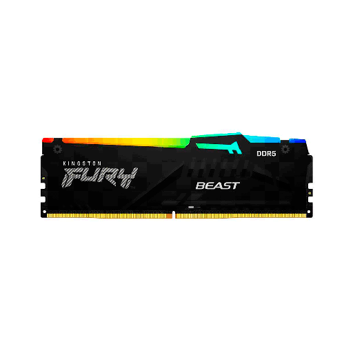 [FX92104] MEM DDR5 16G 5600 KINGSTON FURY BEAST BK KF556C40BBA-16 RGB