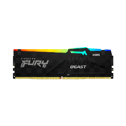 [FX123570] MEM DDR5 16G 6400 KINGSTON FURY BEAST BK KF564C32BBEA-16 RGB XMP