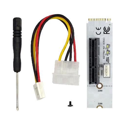 [FX78047] MINERIA ADAPTADOR M.2 A PCI-E 4X MZHOU UNITARIO X002UEIAI9 B09C1B2XC3