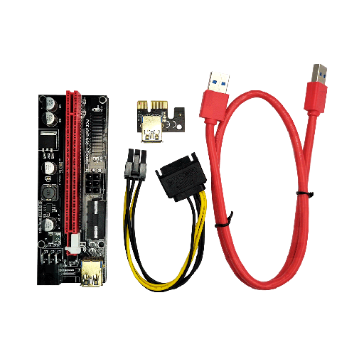 [FX78030] MINERIA RISER PCIE 1X A 16X V009S UNITARIO X002UZ4LWR
