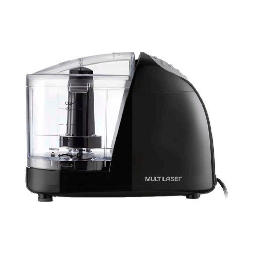[FX77095] MINI PROCESADOR 100W 220V LAMINA INOX NEGRO CE077EUR MULTILASER
