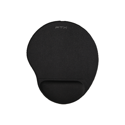 [FX131513] MOUSE PAD 31X27CM FTX FTXMPG01-BK C/ APOYO GEL NEGRO 032632 BLISTER
