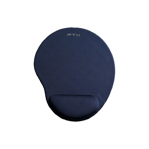 [FX124331] MOUSE PAD 31X27CM FTX FTXMPG01-BL C/ APOYO GEL AZUL 124337