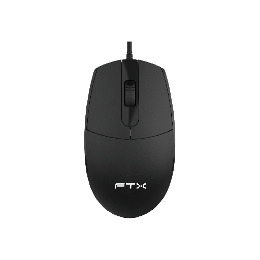 [FX128858] MOUSE USB FTX M39 1200DPI/3 BOT/1.4M/NEGRO
