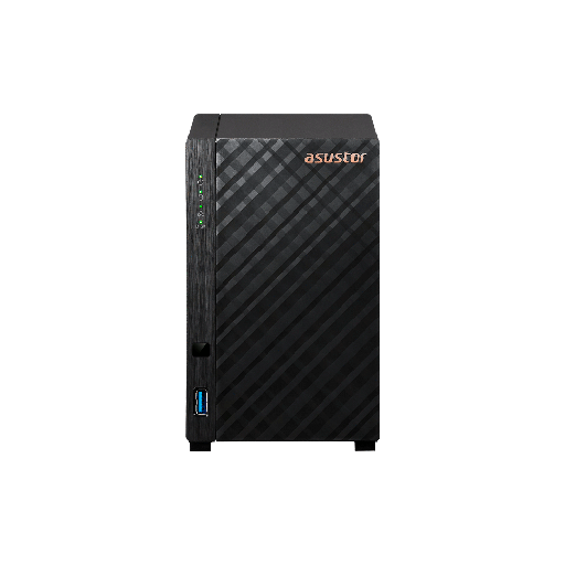 [FX130332] NAS ASUSTOR AS1202T QC 1.7/2BAY/1G/2.5GBLAN/3USB3.2