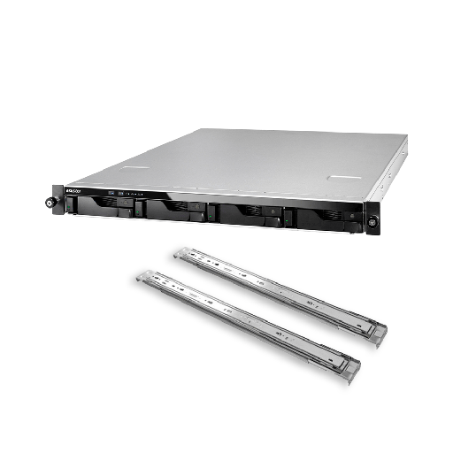 [FX82112] NAS ASUSTOR AS6504RS QC2.1/4BAY/8GB/4-GBLAN/4USB3.2 + RIEL