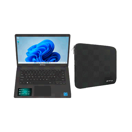 [FX129008] NBE FTX CEL N14-C2564ES 1.1/4/256/W11H/14" HD/RJ45/NEGRO + FUNDA