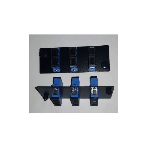 [FX30113] PANEL FRENTE 06 ADAP. DUPLEX SC MM P/BAND.36P LANPRO
