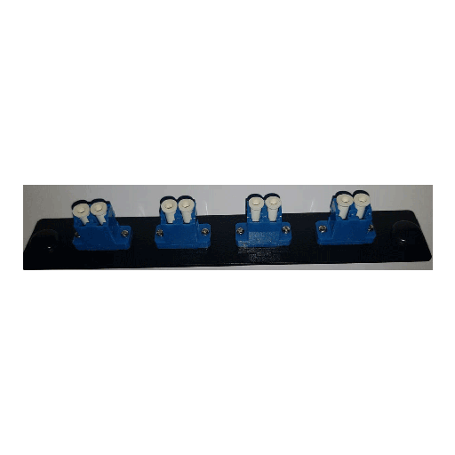 [FX30151] PANEL FRENTE 08 ADAP.DUPLEX LC SM P/BAND.48P LANPRO