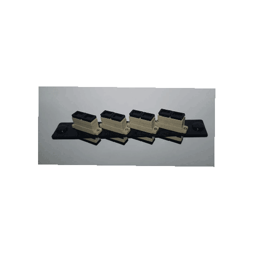 [FX30168] PANEL FRENTE 08 ADAP.DUPLEX SC MM P/BAND.48P LANPRO