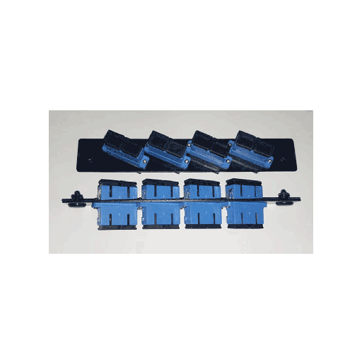 [FX30175] PANEL FRENTE 08 ADAP.DUPLEX SC SM P/BAND.48P LANPRO