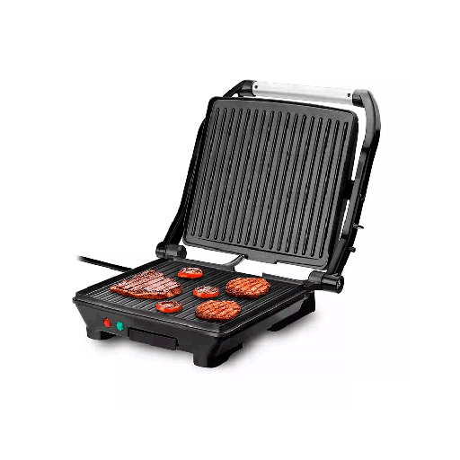[FX110358] PARRILLA ELECTRICA 1500W 110V 180§ GRILL PANINI CE123USA MULTILASER