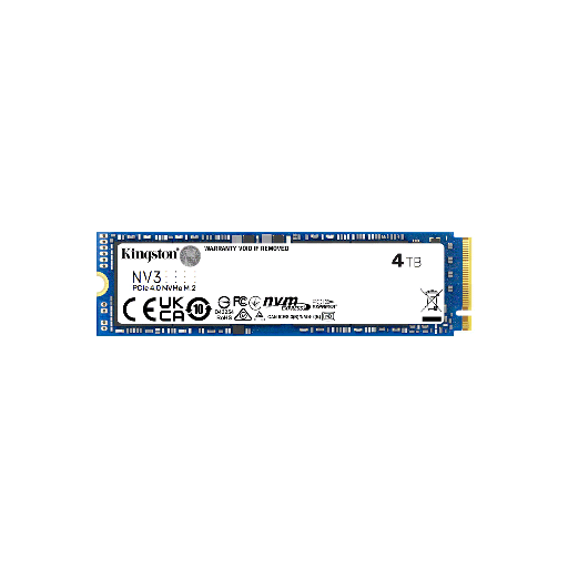[FX114899] SSD M.2 NVME 4TB KINGSTON SNV3S/4000G 6000/5000MB/S PCIE 4.0