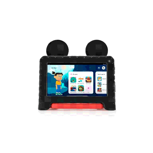 [FX129121] TABLET KID QC/64GB/4G/7" IPS/NEGRO MICKEY NB413 DISNEY
