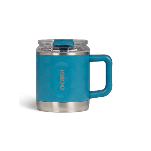[FX108010] TAZA/CANECA TERM IGLOO  450ML SSTL COFFEE MUG AZUL MOD 4P 71233