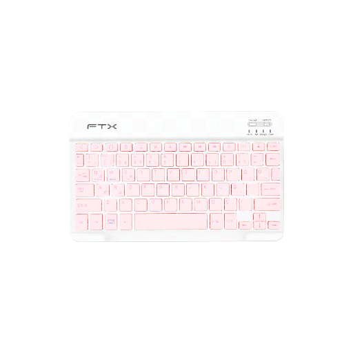 [FX106238] TECLADO BT FTXB09 ESP/ROSA 106234