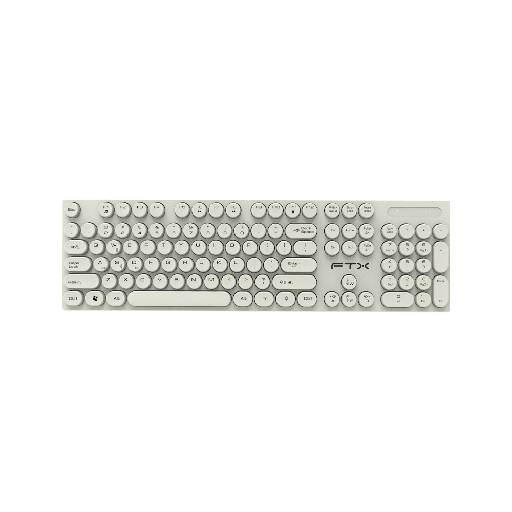 [FX99721] TECLADO USB FTXK22 NUM/POR/POP/BLAN 099727
