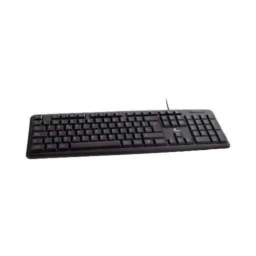 [FX67409] TECLADO USB XTECH XTK-092S ESP/NEGRO