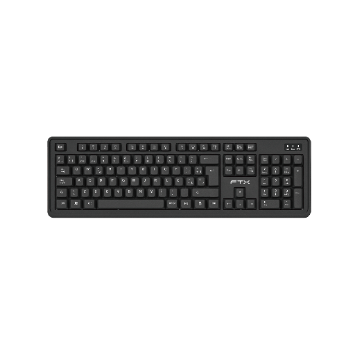 [FX128759] TECLADO WIR FTX KW46 NUM/ESP/NEGRO