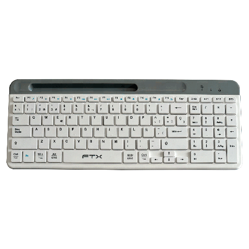 [FX99554] TECLADO WIR/BT FTXB105 NUM/ESP/BLAN 099550