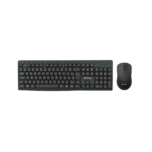 [FX128780] TECLADO+MOUSE WIR FTX KM250 MULT/NUM/POR/NEGRO