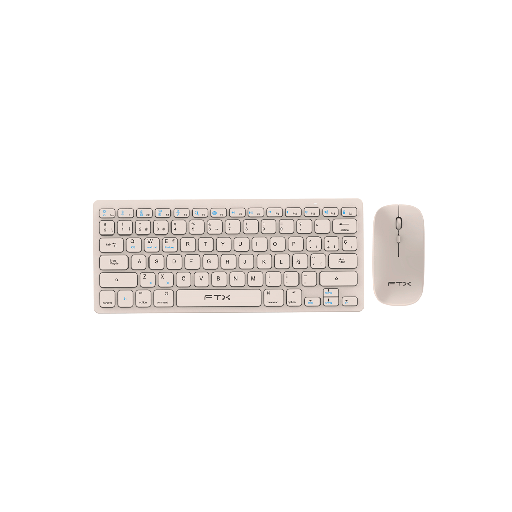 [FX106030] TECLADO+MOUSE WIR FTXGK03S ESP/GOLD 106036