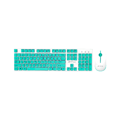 [FX99646] TECLADO+MOUSE WIR FTXGK600 NUM/POR/BLA-VER 099642