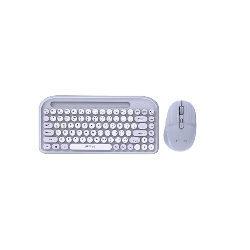 [FX106054] TECLADO+MOUSE WIR/BT FTXGK01 ESP/POP/LILA 106050