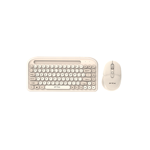 [FX106085] TECLADO+MOUSE WIR/BT FTXGK01 POR/POP/GOLD 106081