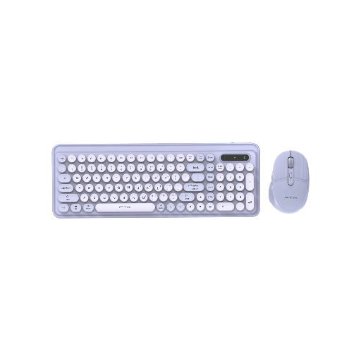 [FX106115] TECLADO+MOUSE WIR/BT FTXGK02 NUM/ESP/LILA 106111