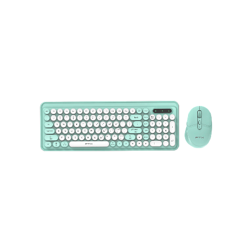 [FX106153] TECLADO+MOUSE WIR/BT FTXGK02 NUM/ESP/VERD 106159