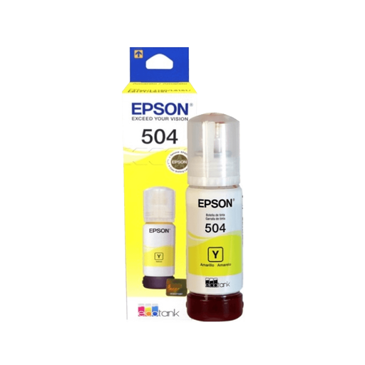 [FX27465] TINTA EPSON T504 420 AMARILLO L41XX/L42XX/L61XX T504420-AL 70ML