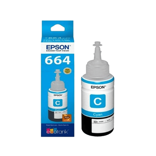 [FX1274] TINTA EPSON T664 220 CIANO L1XX/L2XX/L3XX/L5XX T664220-AL 70ML