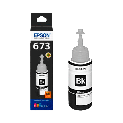 [FX1397] TINTA EPSON T673 120 NEGRO L8XX T673120-AL 70ML