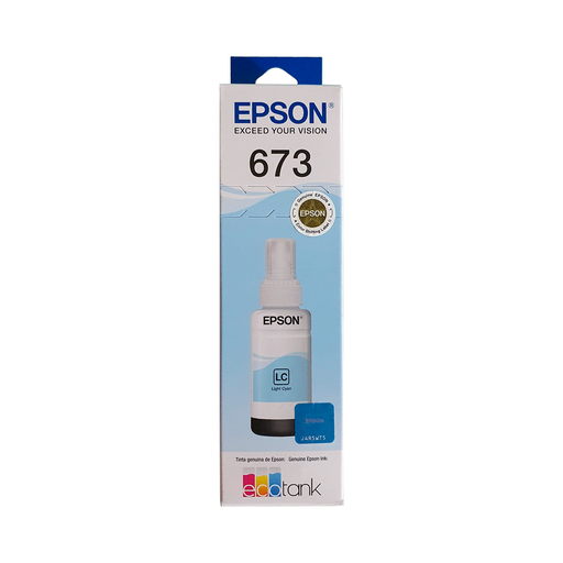 [FX1410] TINTA EPSON T673 520 LIGHT CIANO L8XX T673520-AL 70ML