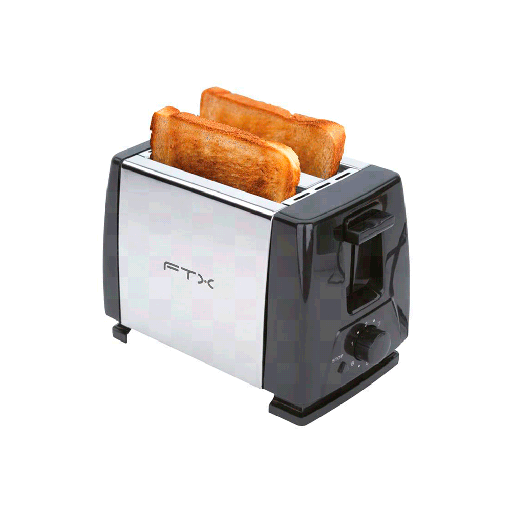 [FX130837] TOSTADORA FTX 2 PANES 750W 220V NEGR/INOX TSR2-75 130833