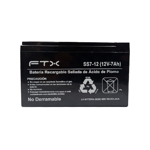 [FX105248] UPS FTX BATERIA RECARGABLE 12V 7A SS7-12