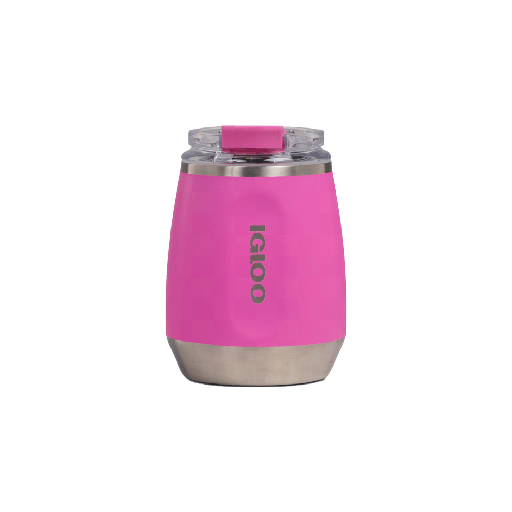 [FX115285] VASO TERM IGLOO  300ML SSTL WINE TMBLR ROSA 6P 71364