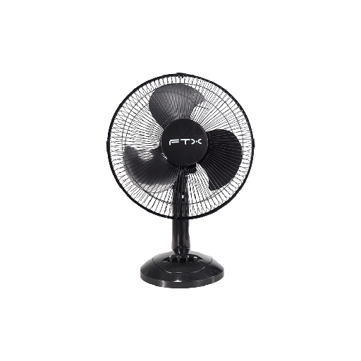 [FX122627] VENTILADOR DE MESA FTX 3 VEL AURA 45W 220V NEG/MET HB-TF-15-02